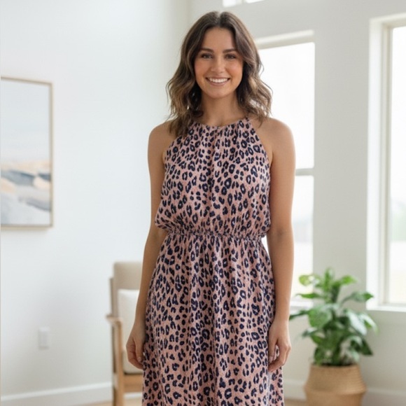 Gilli Leopard midi Dress - Picture 1 of 11